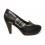 Pantofi din piele neagra de caprioara Dr Scholl