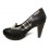 Pantofi din piele neagra de caprioara Dr Scholl