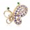 Brosa Crystal Glamour Butterfly