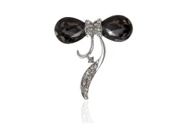 Crystal Bow - Brosa cu cristale