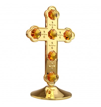 Crucifix cu cristale Swarovski