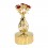 Vaza cu cinci lalele decorate cu cristale Swarovski