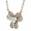 Colier Clover Rose Gold Plated - PARURE Milano