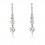 Cercei lungi cu cristale Swarovski PARURE Milano