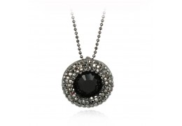 Colier cu cristale negre Swarovski PARURE Milano