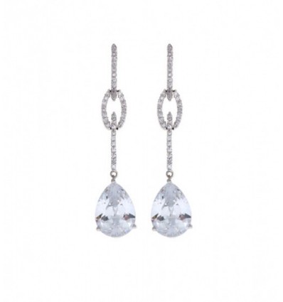 Cercei cu cristale Swarovski