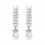 Cercei cu perle si cristale Swarovski PARURE Milano