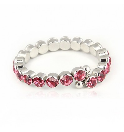 Bratara reglabila cu cristale Swarovski