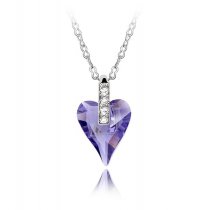 Lovely  - Colier cu cristale austriece violet