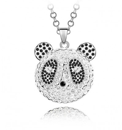 Panda - Colier cu cristale Swarovski