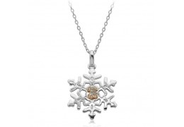 Fulg de nea - Colier cu cristale Swarovski
