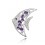 Moonfish - Brosa cu cristale austriece violet
