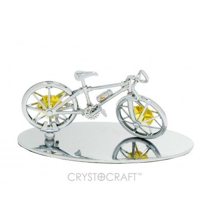 Bicicleta cu cristale Swarovski