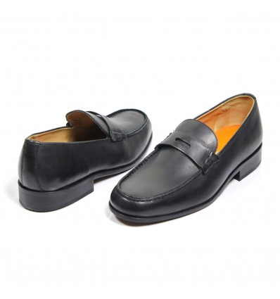 Pantofi clasici din piele neagra Scholl