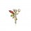 Tinkerbell Lucky Star - brosa cu cristale Swarovski