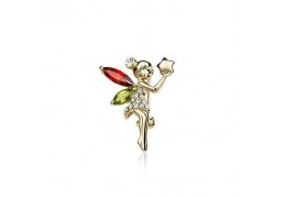 Tinkerbell Lucky Star - brosa cu cristale Swarovski