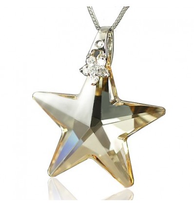 Christmas Star - colier cu cristale Swarovski