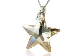 Christmas Star - colier cu cristale Swarovski