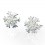 Snowflakes - cercei din argint