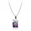 Luxury Gifts: colier cu cristale Swarovski violet