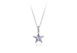 Colier Crystal Shining Star - Violet