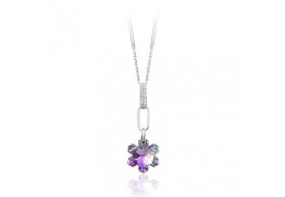 Fulg de nea - Colier cu cristale Swarovski