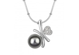 Love Pearl - Colier cu perla si cristale austriece