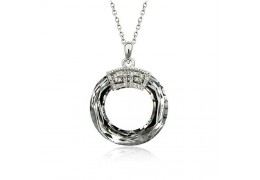 Circle of Love - colier placat cu aur si cristale Swarovski