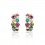Crystal Swirl - cercei placati cu aur si cristale Swarovski