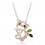 Sweet Panda - colier cu cristale Swarovski