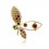 Butterfly - brosa cu cristale Swarovski