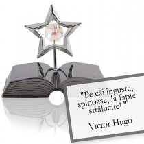Victor Hugo despre curaj-Citat motivational Swarovski