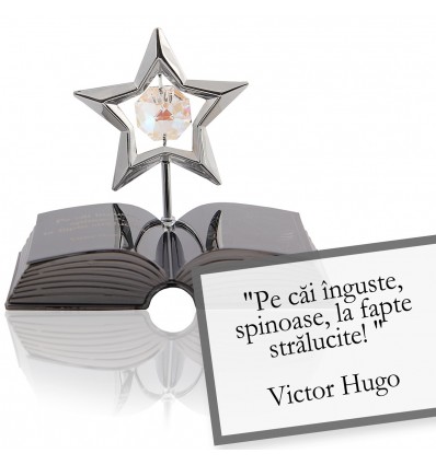 Victor Hugo despre curaj-Citat motivational Swarovski