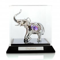 Elefant cu cristale Swarovski in caseta