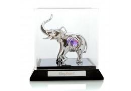 Elefant cu cristale Swarovski in caseta