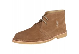 Pantofi din piele bej U.S. Polo
