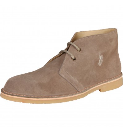 Pantofi din piele gri U.S. Polo