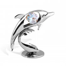 Delfin cu cristale Swarovski