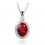 Red Passion  - Colier cu cristale Swarovski