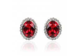 Red Passion - Cercei cu Swarovski