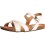 Benira - Sandale din piele Dr Scholl's albe