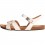 Benira - Sandale din piele Dr Scholl's albe
