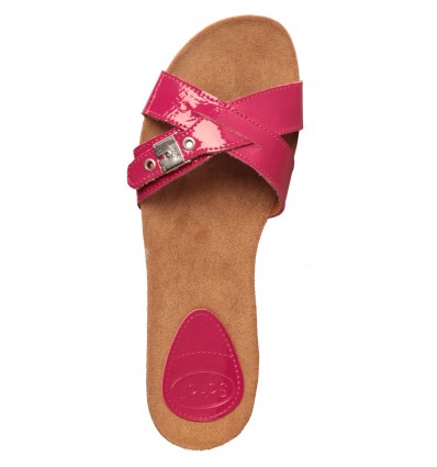 Bonette - papuci din piele lacuita Dr Scholl's