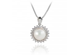 Magic Pearl - Colier cu perla si cristale - PARURE MILANO