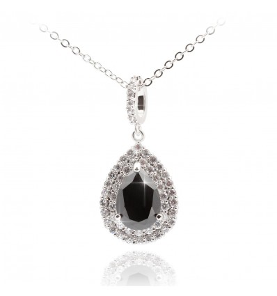 Midnight - Colier cu cristale Swarovski