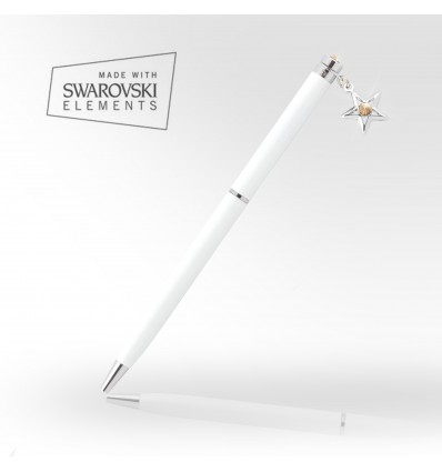 Pix cu cristale Swarovski - Yellow