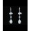 Dangling - cercei cu cristale Cubic Zirconia