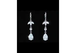 Dangling - cercei cu cristale Cubic Zirconia