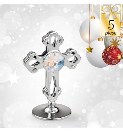 Cruciulita cu cristal Swarovski - oferta de 5 bucati