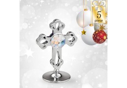 Cruciulita cu cristal Swarovski - oferta de 5 bucati